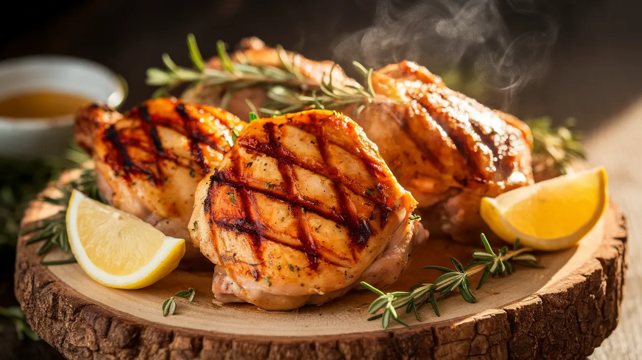Your Go-To: Flavor-Packed Garlic Herb Grilled Chicken Thighs